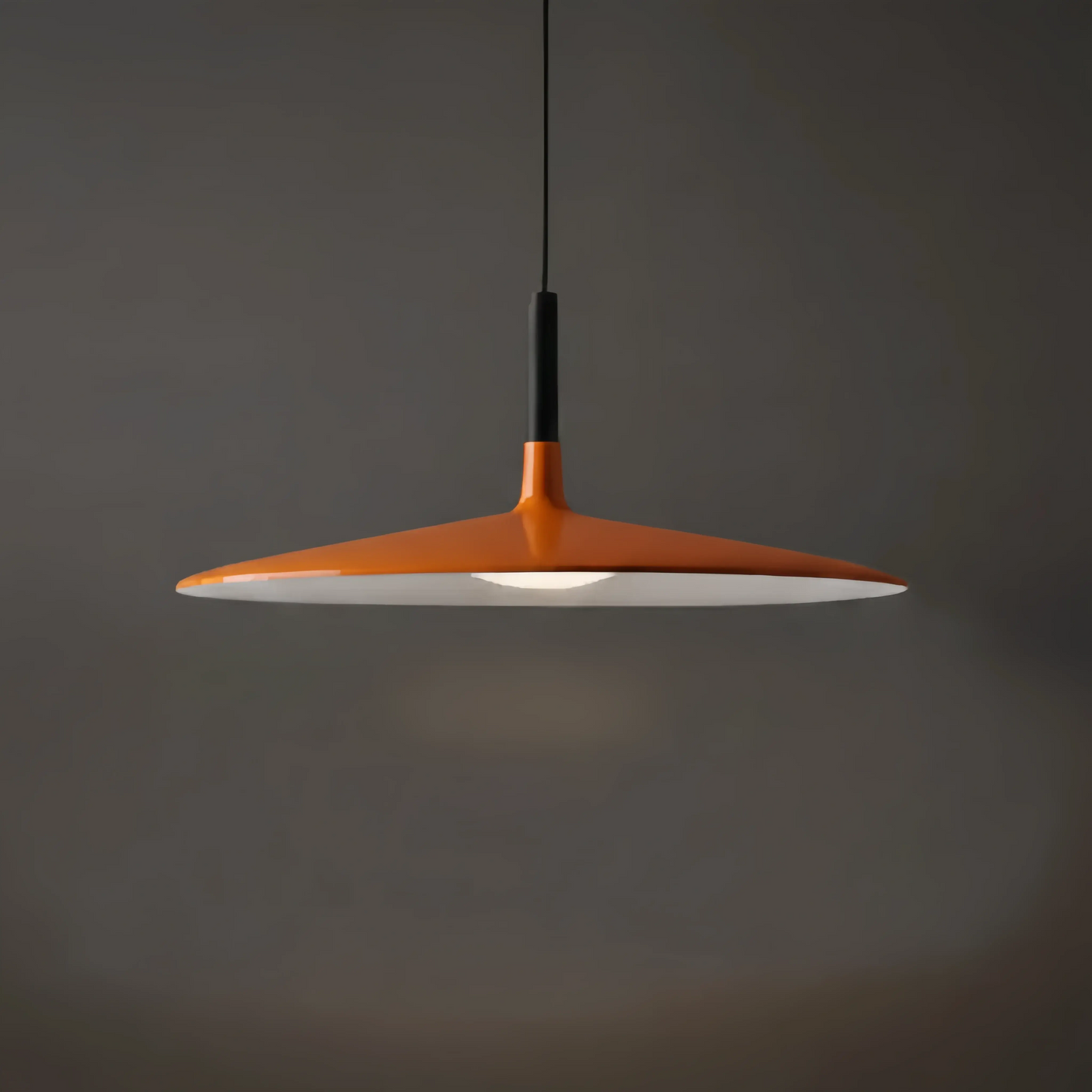 Morandia Industrial Flying Saucer Pendant Light Dining Room