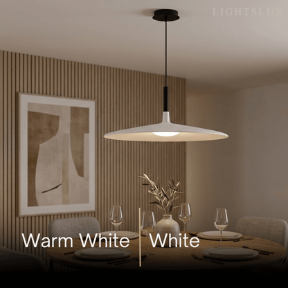 Morandia Industrial Flying Saucer Pendant Light Dining Room