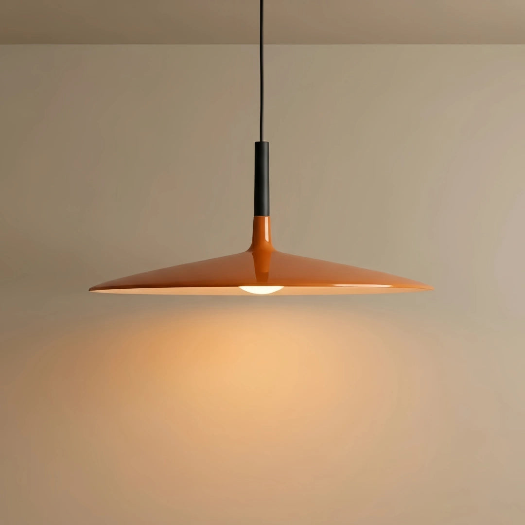 Morandia Industrial Flying Saucer Pendant Light Dining Room