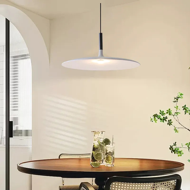 Industrial Flying Saucer Pendant Light 