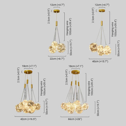 Nebula Designer Bubble Pendant Light