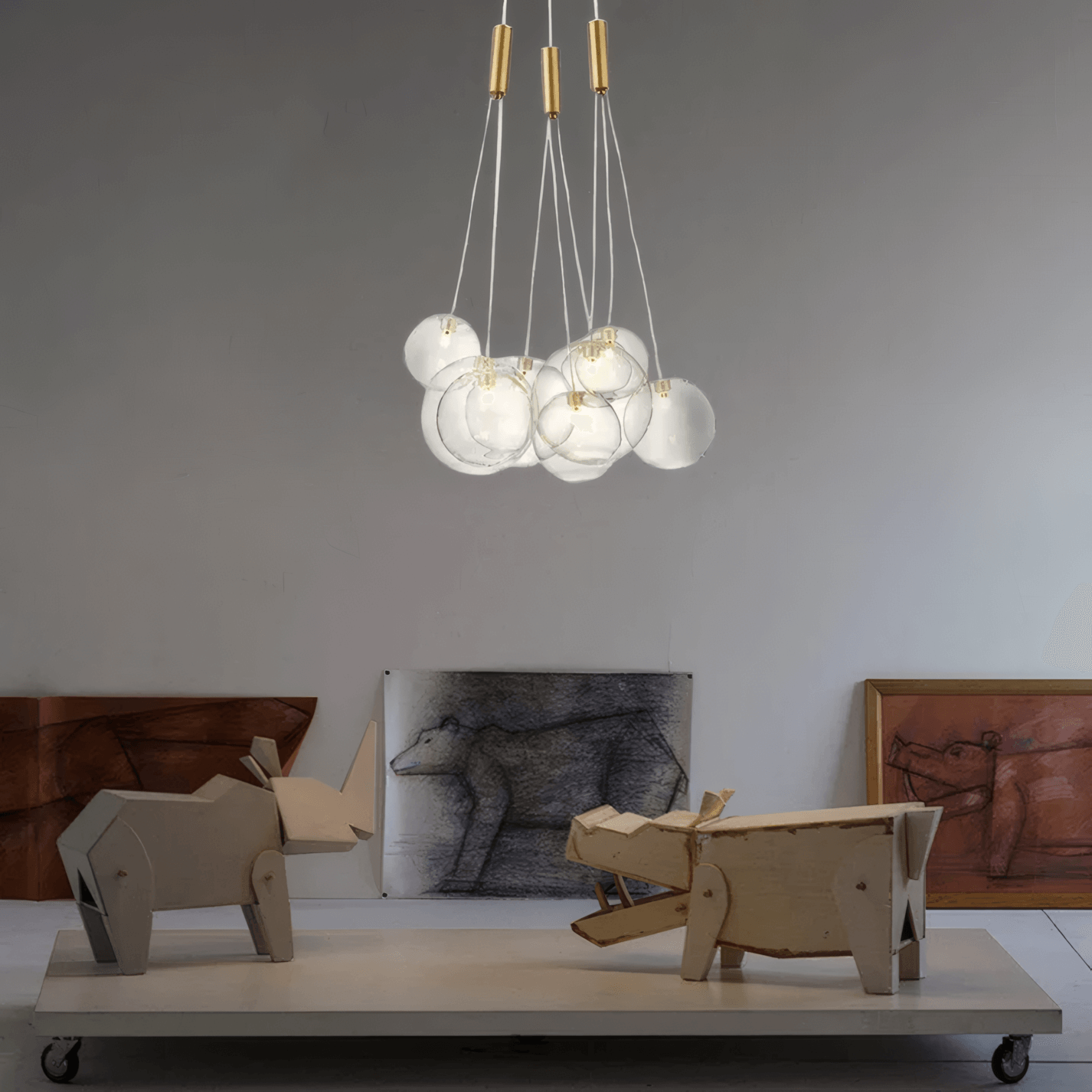 Designer Bubble Pendant Light
