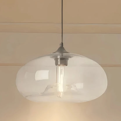 Morandia Modern Glass Pendant Light – Bread-Shaped Kitchen Island Lamp, 6 Colors