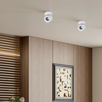 Modern Cylindrical Ceiling Light White 