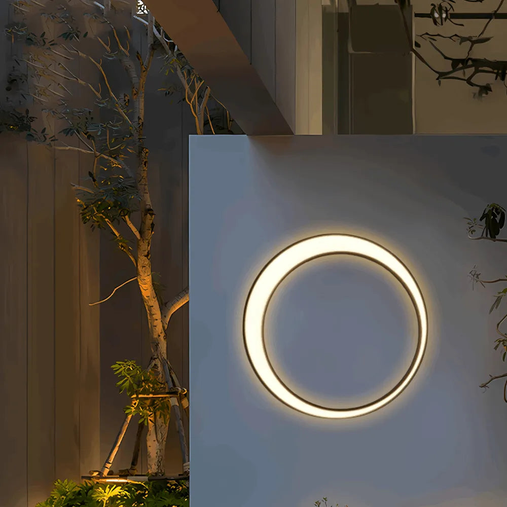  Outdoor Wall Lamp – Metal Light for Garden/Corridor