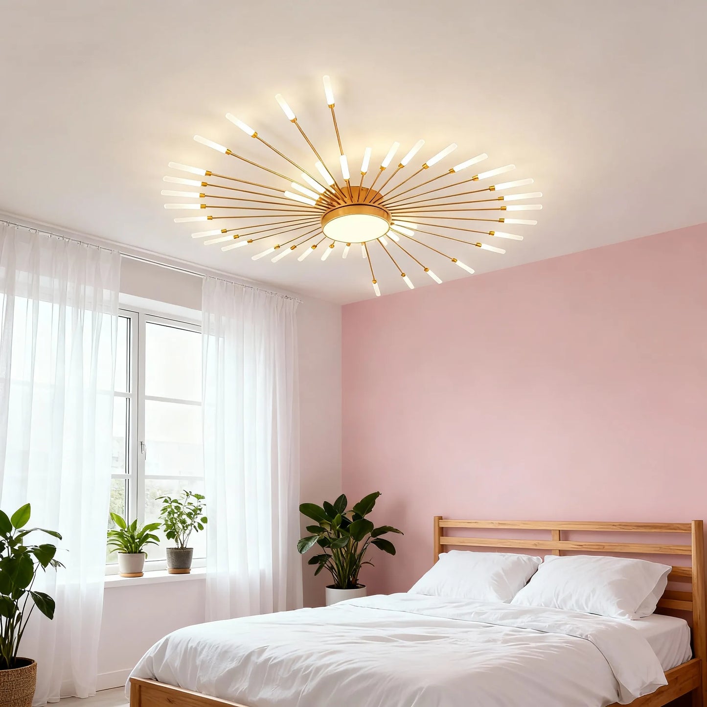 Modern Firework Ceiling Light 