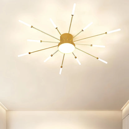 Nebula Modern Firework Ceiling Light – Dimmable for Bedroom
