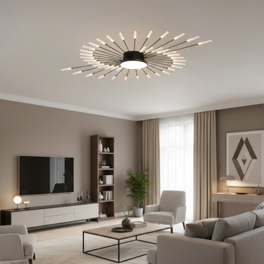 Nebula Modern Firework Ceiling Light –  Bedroom