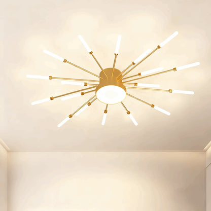 Nebula Moderne Feuerwerks-Deckenleuchte – Dimmbar fürs Schlafzimmer