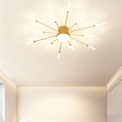 Nebula Moderne Feuerwerks-Deckenleuchte – Dimmbar fürs Schlafzimmer