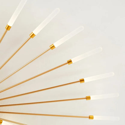 Nebula Modern Firework Ceiling Light – Gold /Black Dimmable light for Bedroom