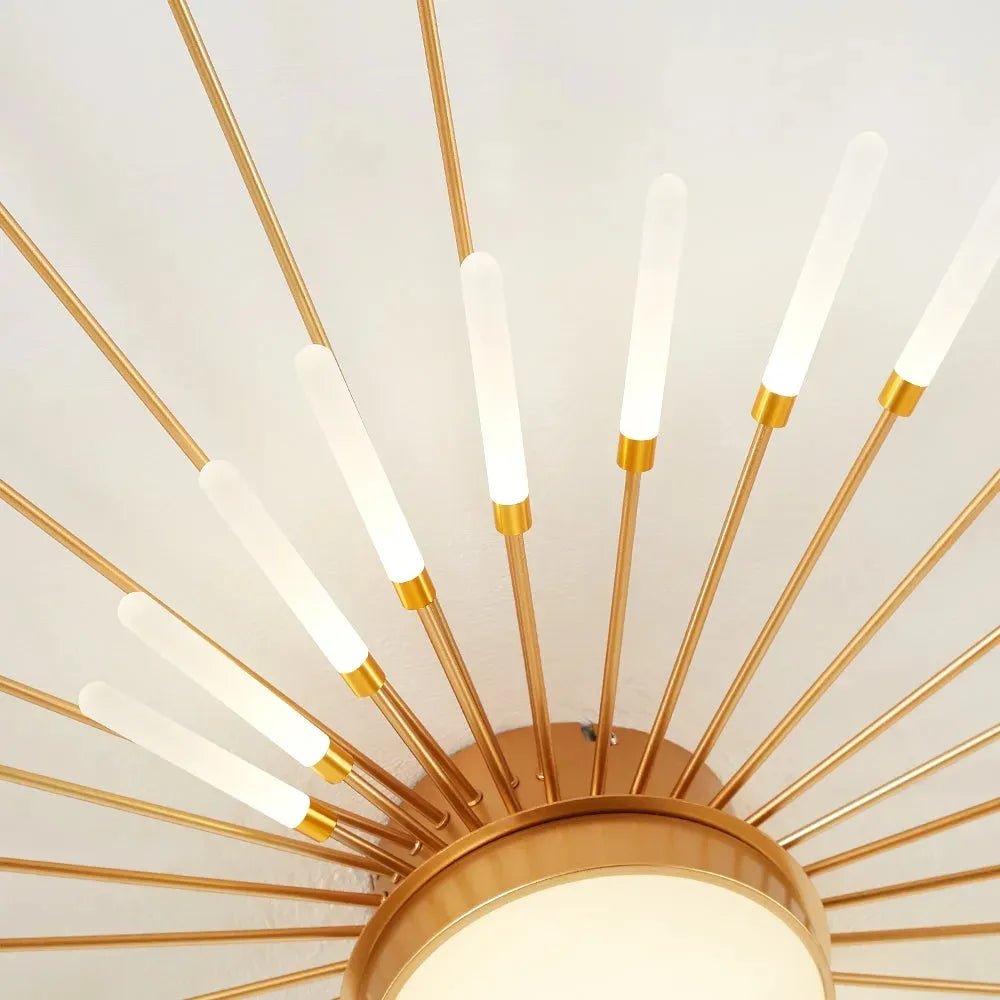 Nebula Moderne Feuerwerks-Deckenleuchte – Dimmbar fürs Schlafzimmer