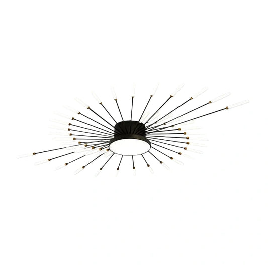 Nebula Modern Firework Ceiling Light – Dimmable for Bedroom