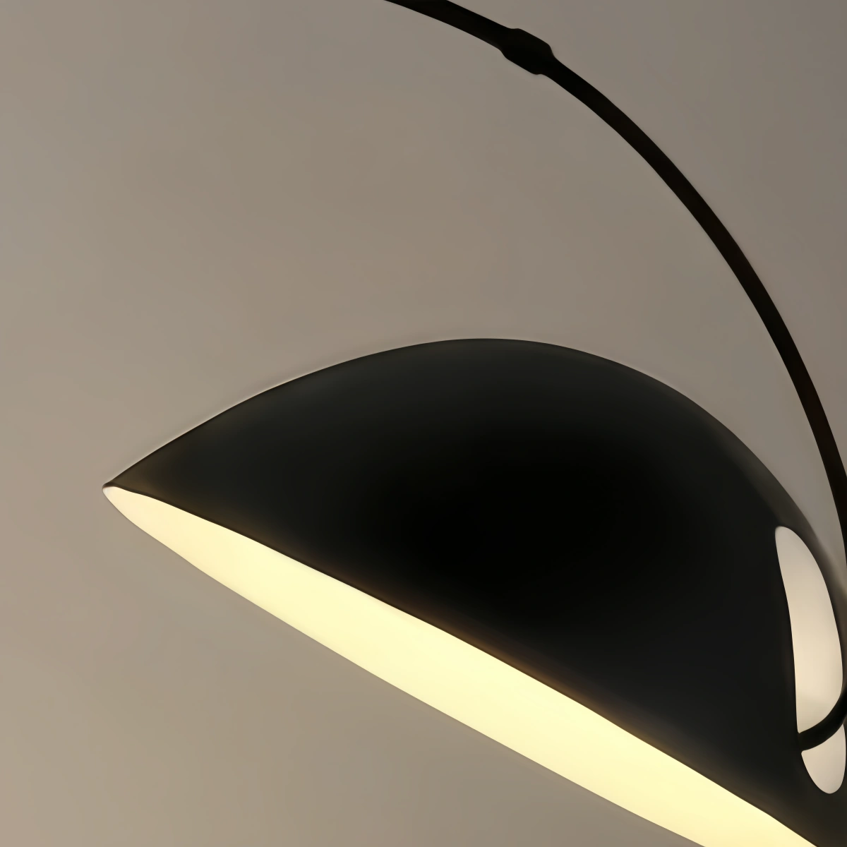 Velora Modern Black Floor Lamp