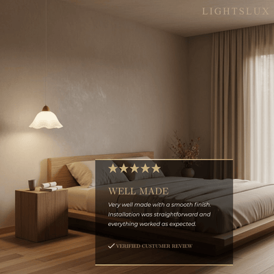 Crema Nordic Flower LED Pendant Light
