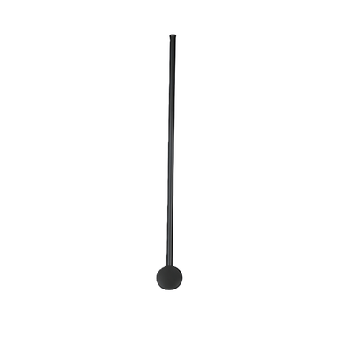 Lámpara de pared lineal minimalista Arcato – Luz moderna negra para salón/dormitorio