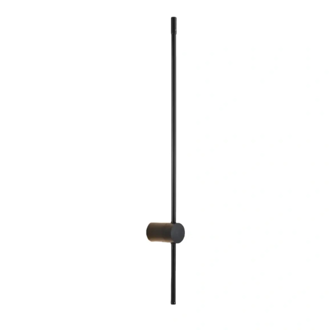 Lámpara de pared lineal minimalista Arcato – Luz moderna negra para salón/dormitorio