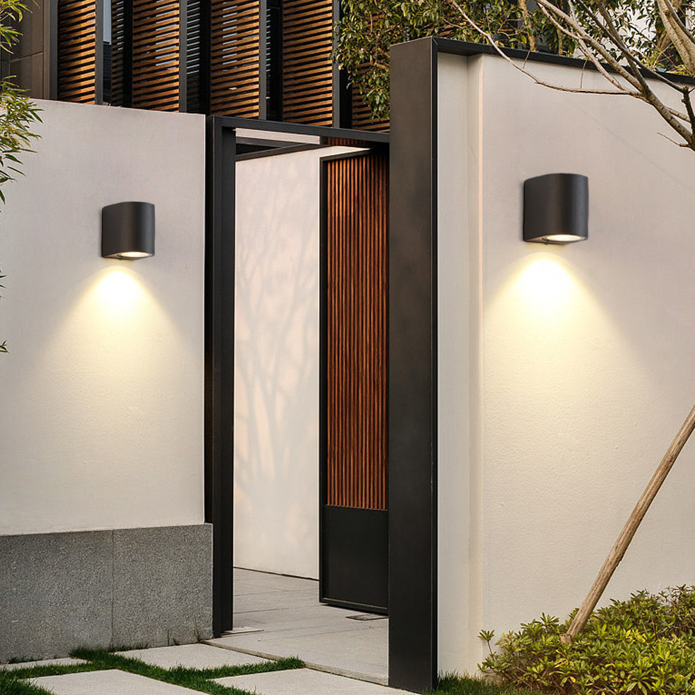 Minimalist Square Outdoor Wall Lamp