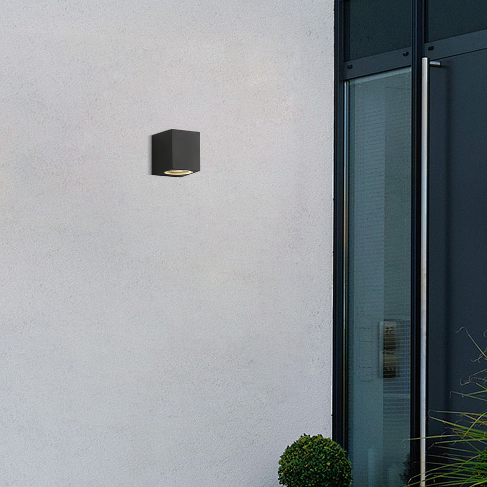 Minimalist Square Outdoor Wall Lamp