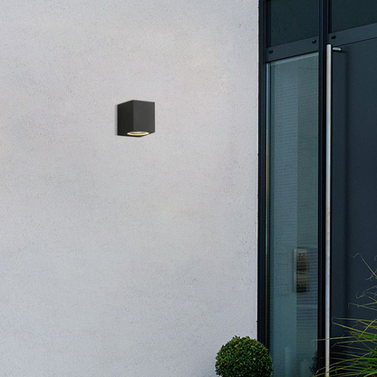 Minimalist Square Outdoor Wall Lamp
