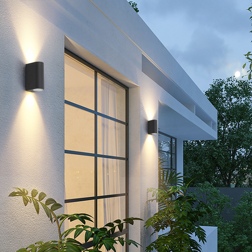 Minimalist Square Outdoor Wall Lamp