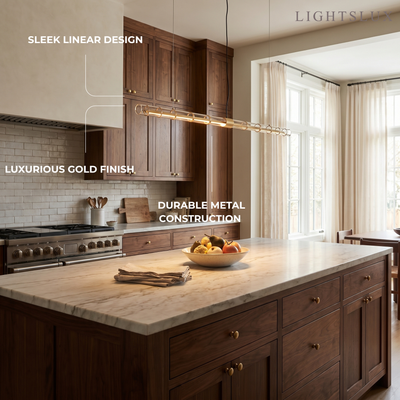 Arcato Modern Linear Pendant Light