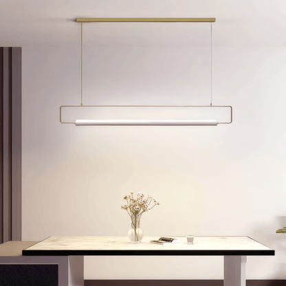 Minimalist Rectangular Pendant Light