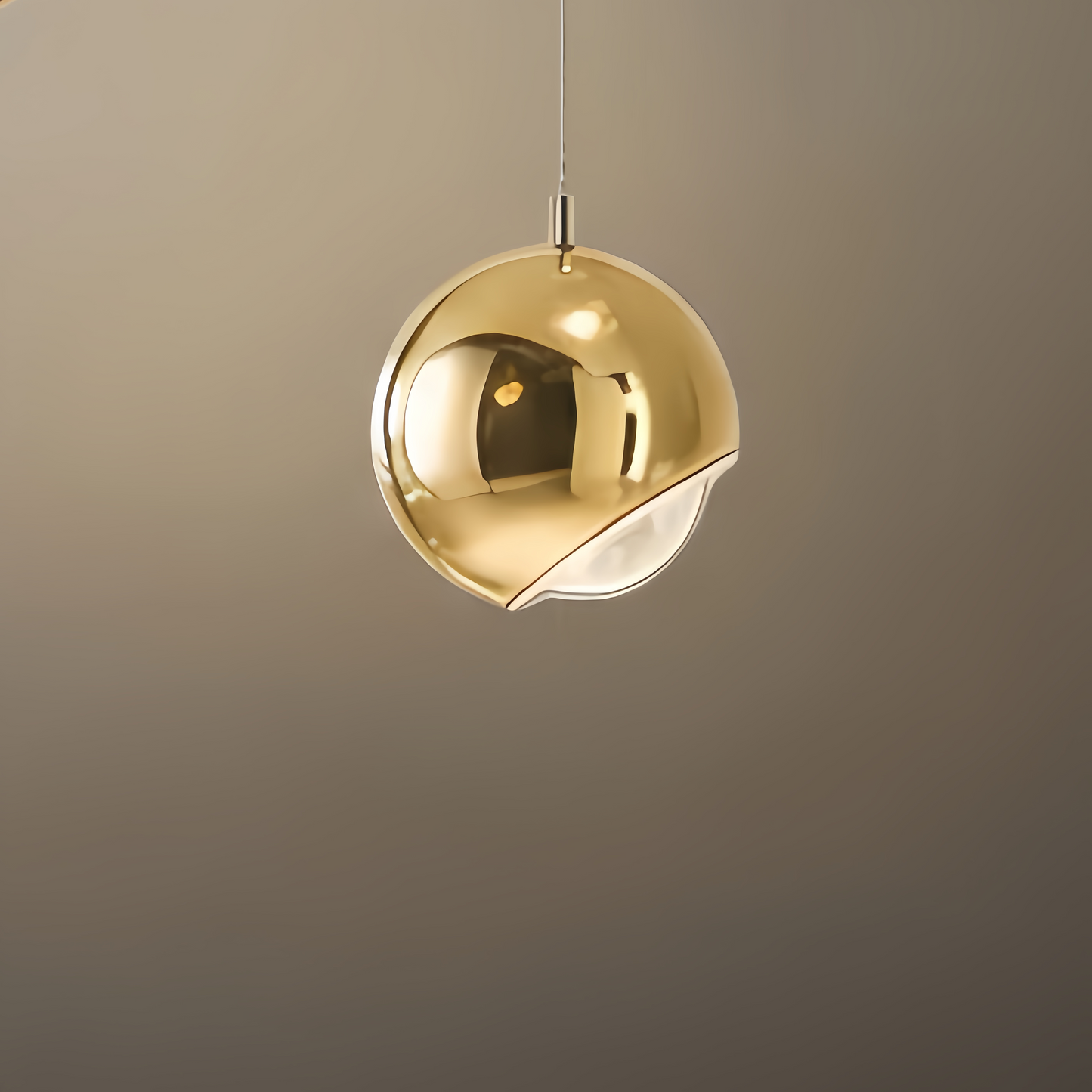 Pendant Light Gold/Silver Metal/Acrylic for Bedroom/Dining Room