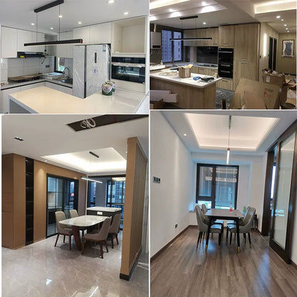 Minimalist Dimmable Linear Pendant Light