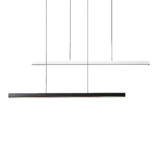 Minimalist Dimmable Linear Pendant Light