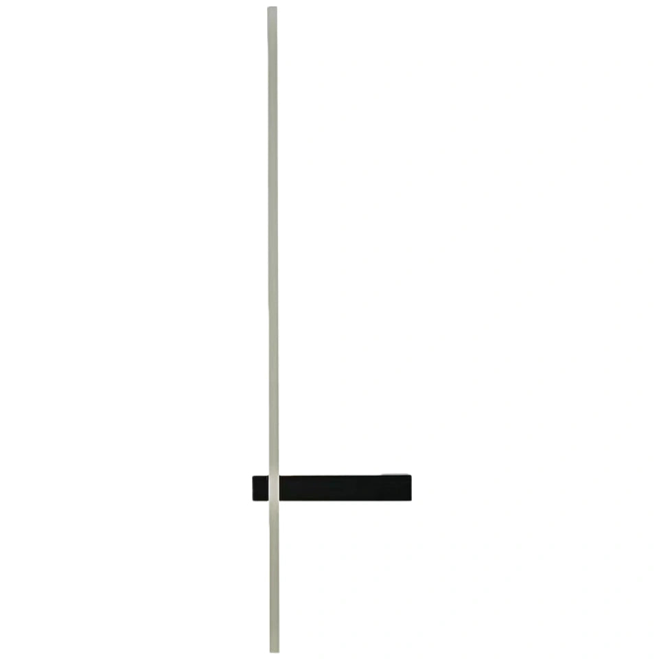 Arcato Minimalist Linear LED Wall Lamp – Black/White/ Red for Living Room