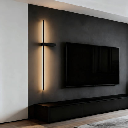 LED Wall Lamp – Black/White/ Red for Living Room