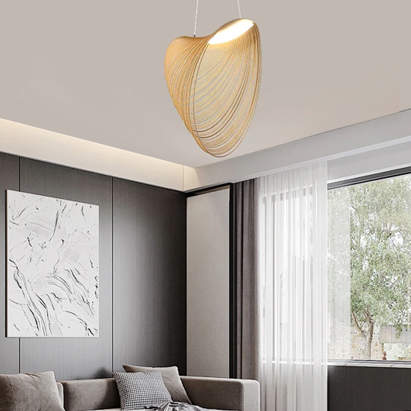 Art Deco Pendant Light Irregular for Living Room