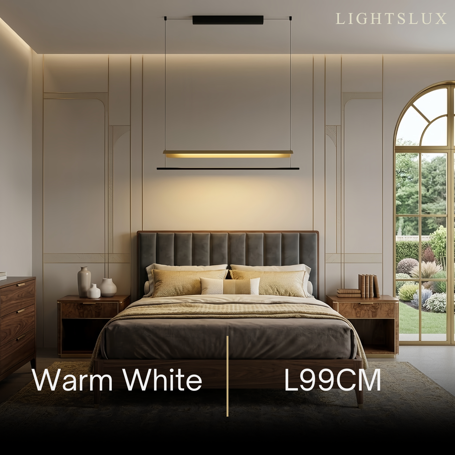 Arcato Minimalist Linear Pendant Light 