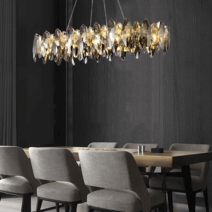 Royal Crystal Pendant Light for Dining Room