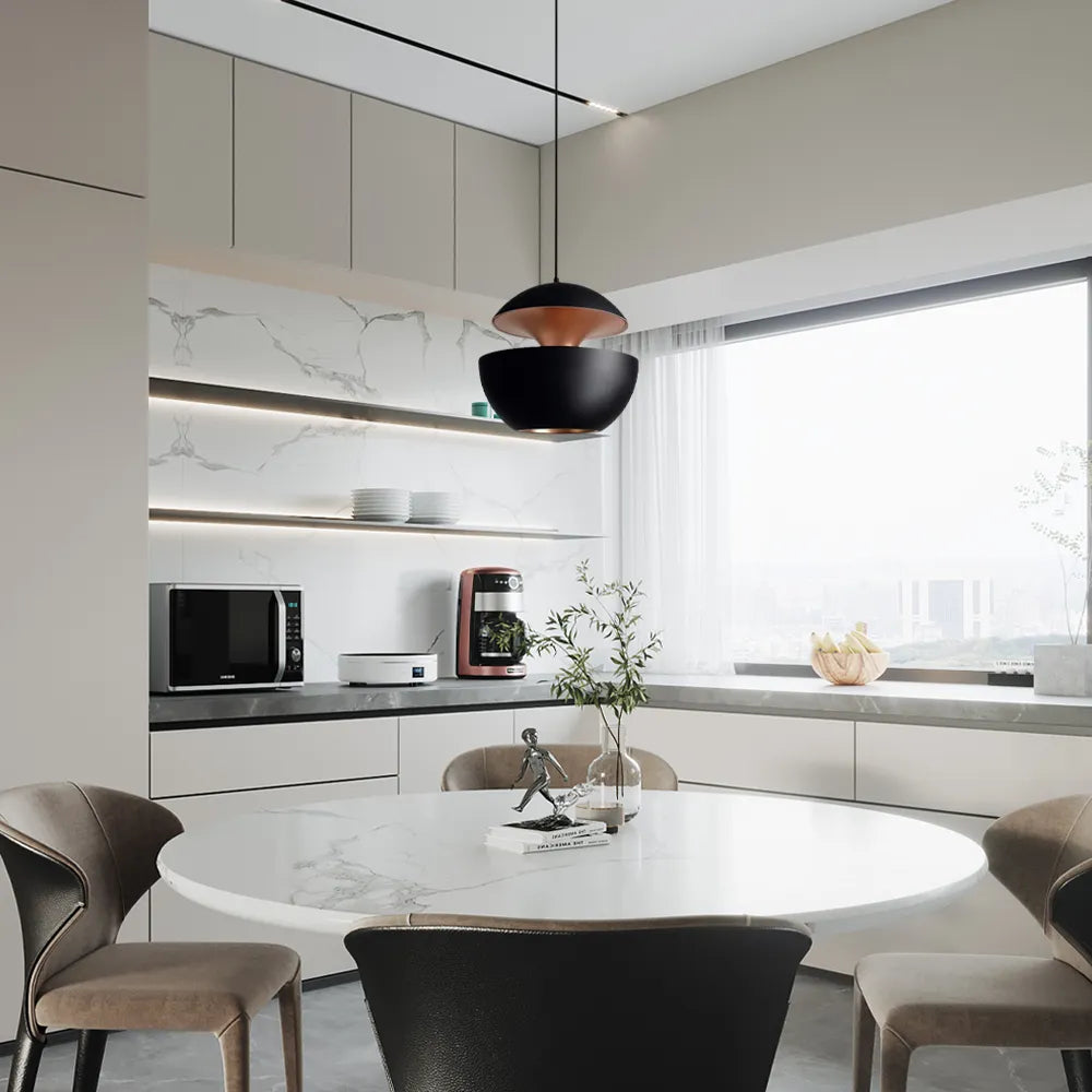 Modern Globular Pendant Light