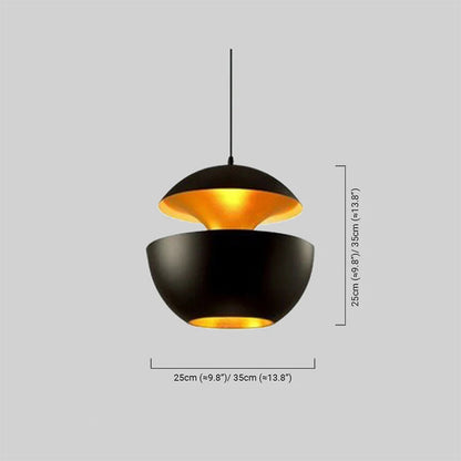 Modern Pendant Light Globular Size