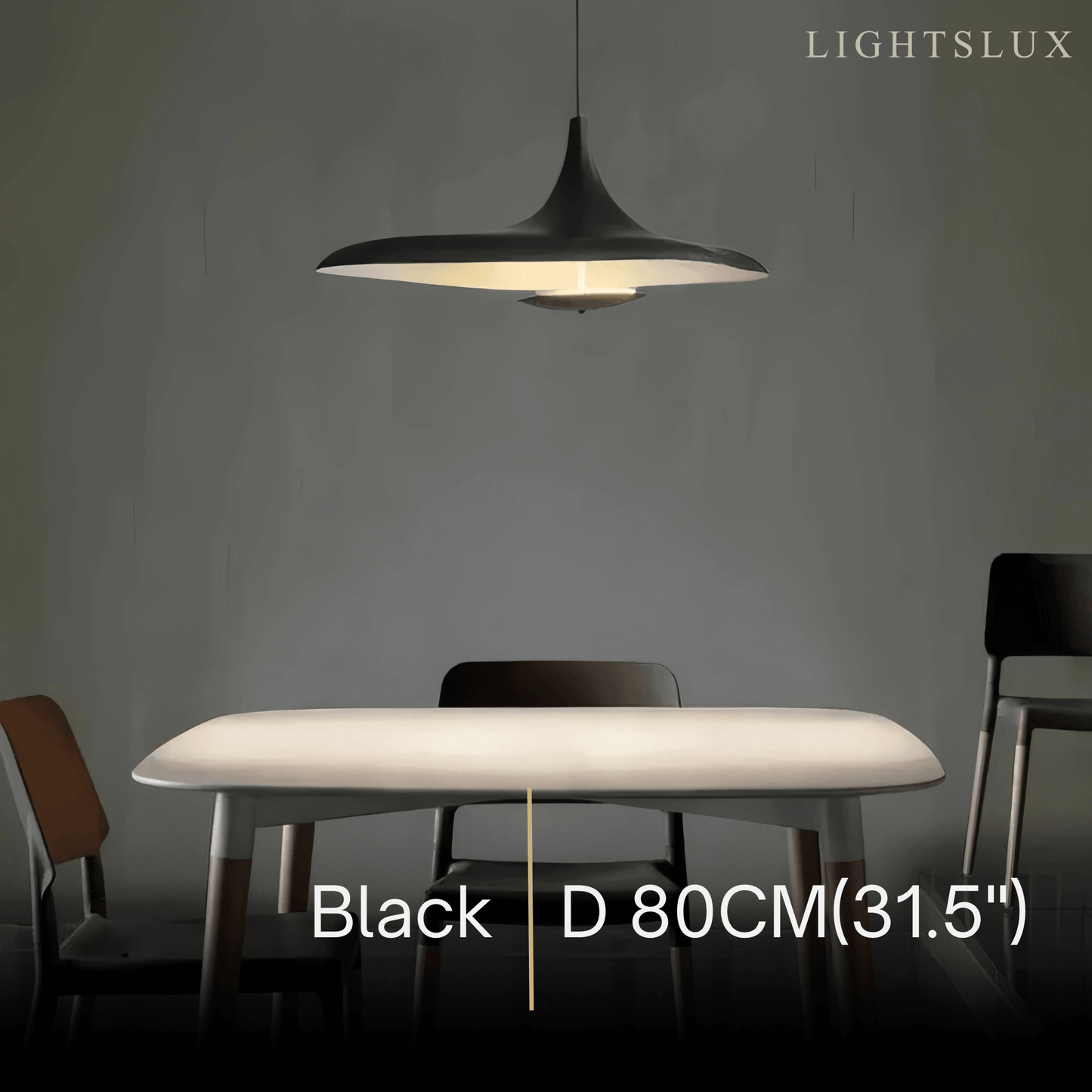 Stellar Modern Hooded Pendant Light 