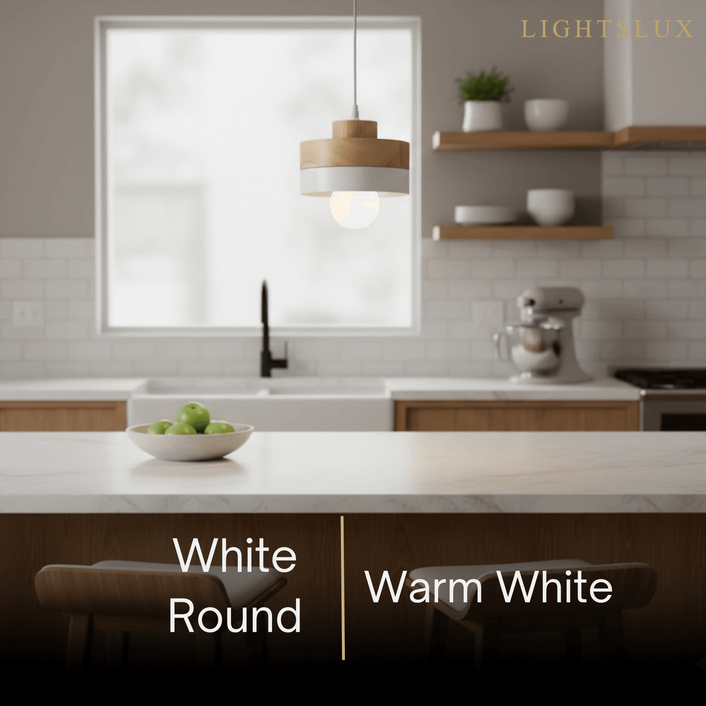 Modern Square/Round Pendant Light