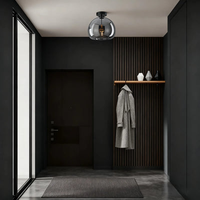 Ceiling Light/Pendant Light – Black/Gold for Hallway