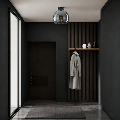 Ceiling Light/Pendant Light – Black/Gold for Hallway