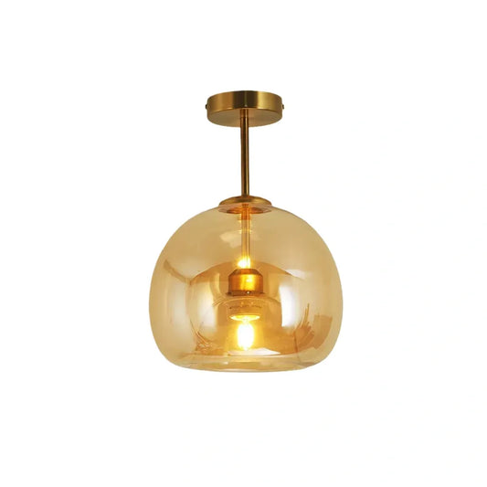 Ceiling Light/Pendant Light – Black/Gold for Hallway