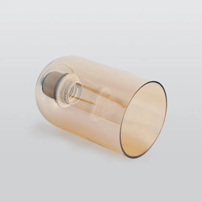Modern Semi-Flush Ceiling Light Gold Detail