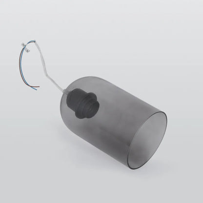 Modern Semi-Flush Ceiling Light Glass