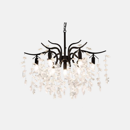 Royal Black Chandelier for Living Room 7 Head