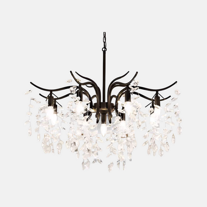 Royal Black Chandelier for Living Room 9 Head