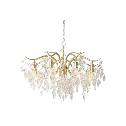 Chandelier – Luxurious Black/Gold Finish for Living/Dining Room