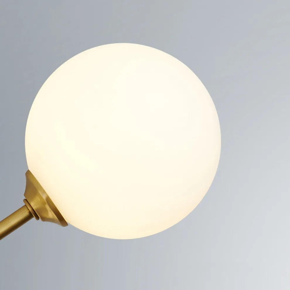 Modern Chandelier with Glass Bulb