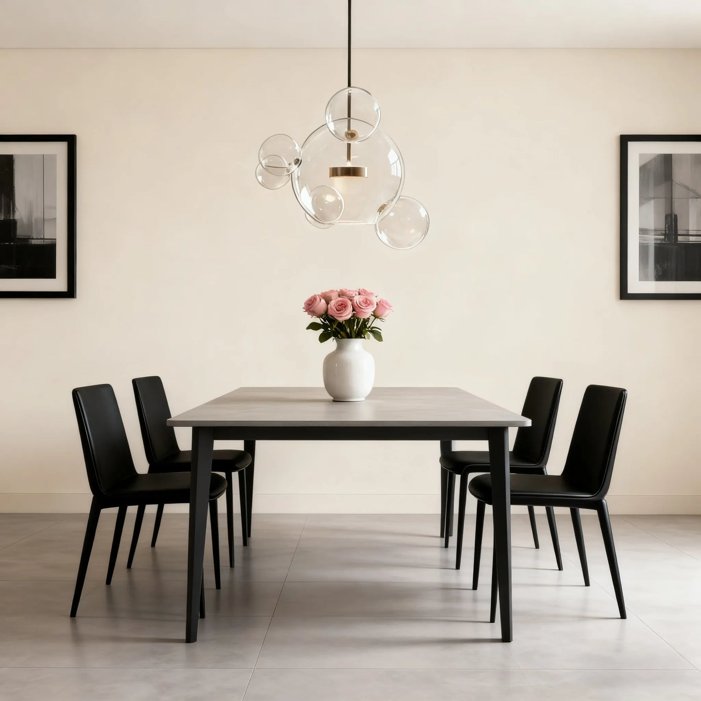 Modern Bubble Glass Pendant Light