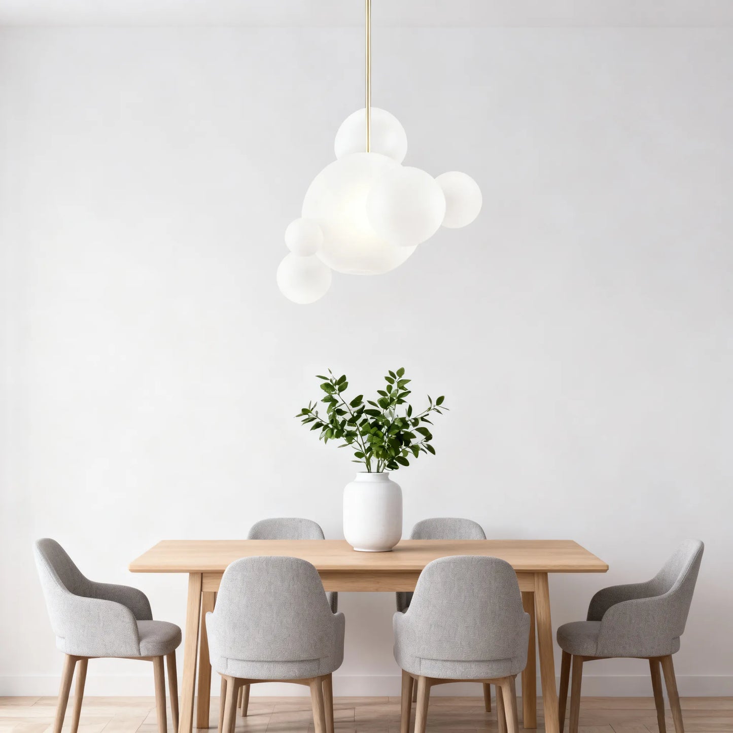Modern Bubble Glass Pendant Light